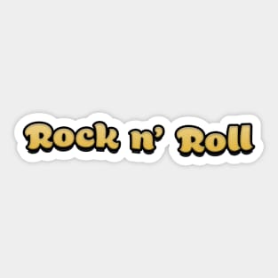 Rock n Roll Sticker